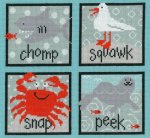 (image for) Sea Creatures Squares